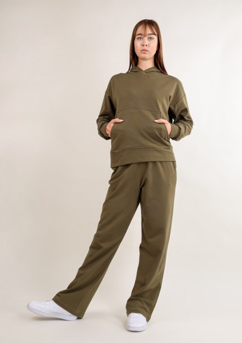 Komplet dresowy szerokie dresy + bluza