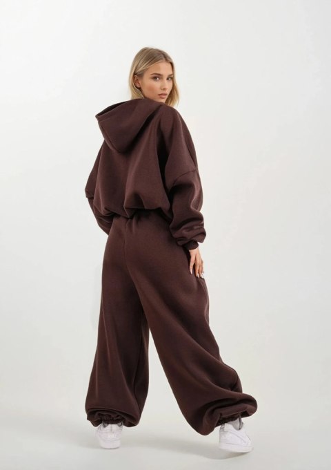 Komplet dresowy szerokie dresy + bluza L-XL albo S-M
