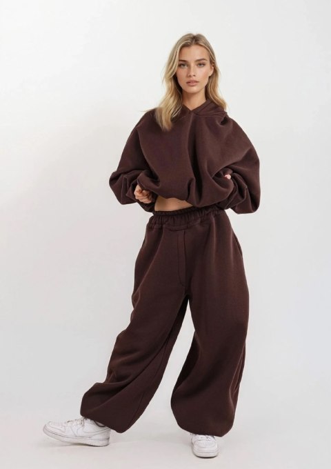 Komplet dresowy szerokie dresy + bluza L-XL albo S-M