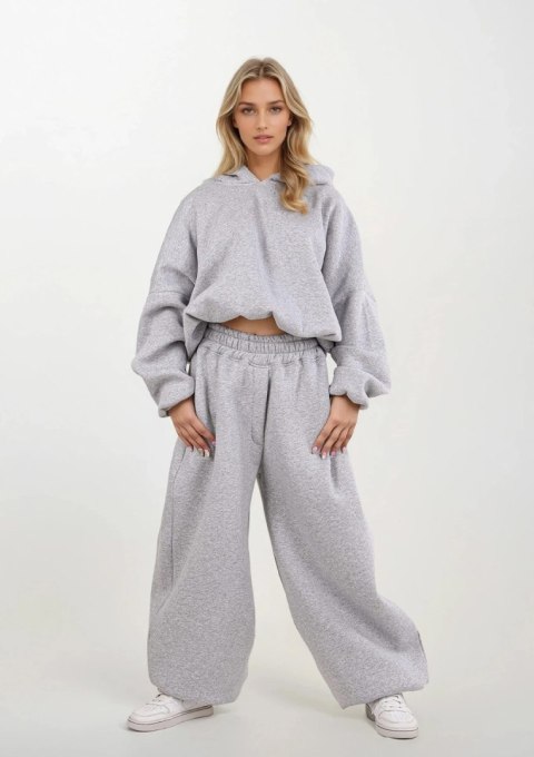 Komplet dresowy szerokie dresy + bluza L-XL albo S-M