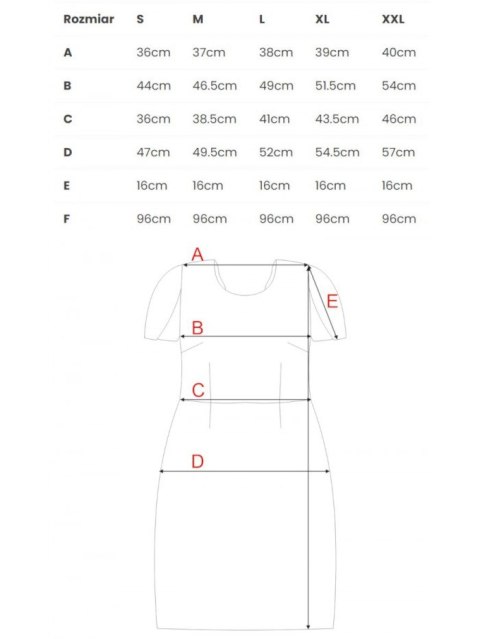 K041 Sukienka z dekoltem typu woda z tyłu