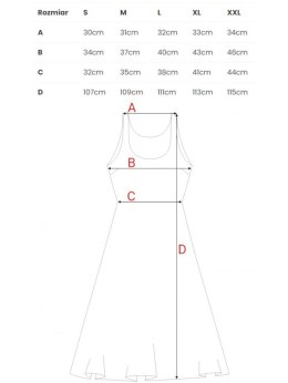 Sukienka rozkloszowana na cienkich ramiączkach
