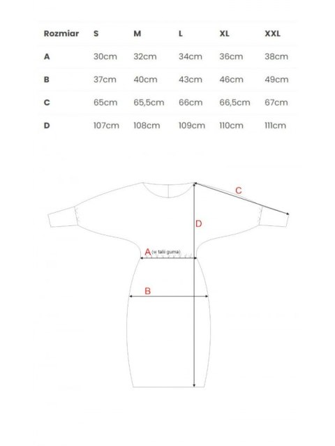 Sukienka z dołem ze ściągacza