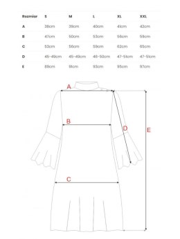 Sukienka o fasonie litery A