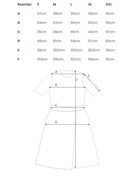 Sukienka z dołem kopertowym