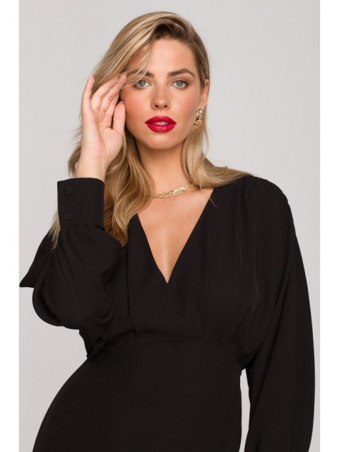 Sukienka rybka z kimonową górą