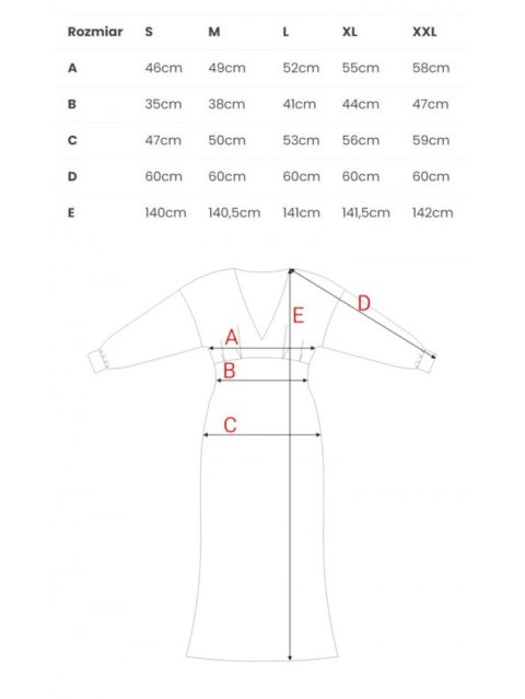 Sukienka rybka z kimonową górą