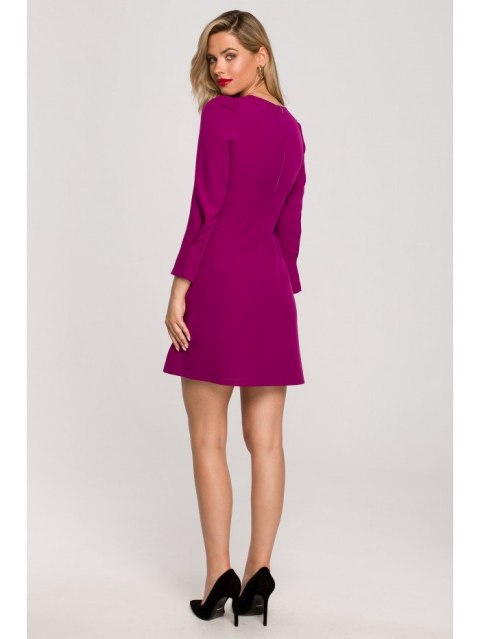 K148 Sukienka trapezowa