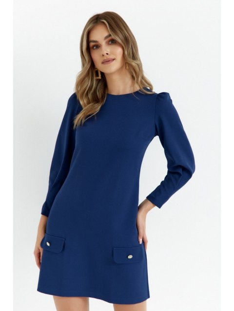 K148 Sukienka trapezowa