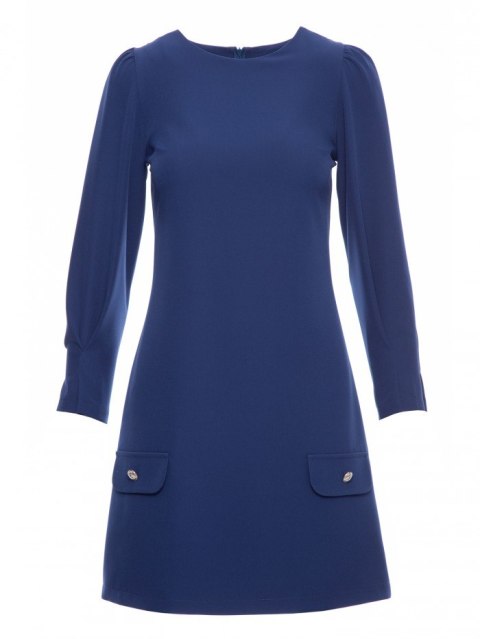 K148 Sukienka trapezowa