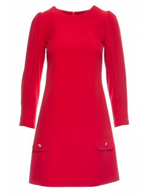 K148 Sukienka trapezowa