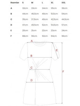 Mini sukienka z przeplotem