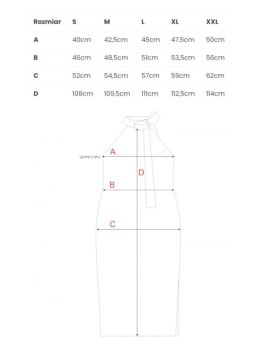 Sukienka z wiązaniem na szyi