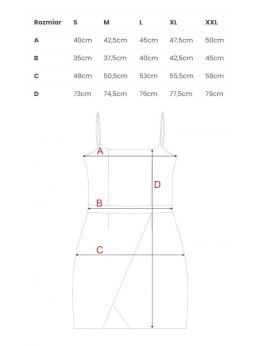 Koktajlowa mini sukienka na cienkich ramiączkach