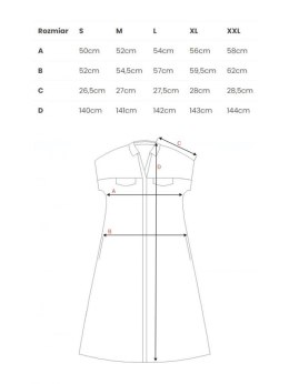 Sukienka maxi rozpinana z krótkimi rękawami