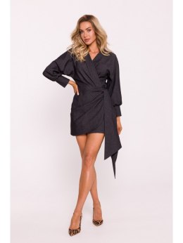 Sukienka mini z wiązaniem