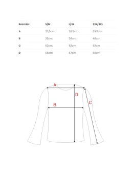 Bluzka Z Długimi Poszerzonymi Rękawami