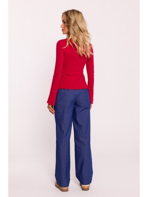 Bluzka Z Długimi Poszerzonymi Rękawami