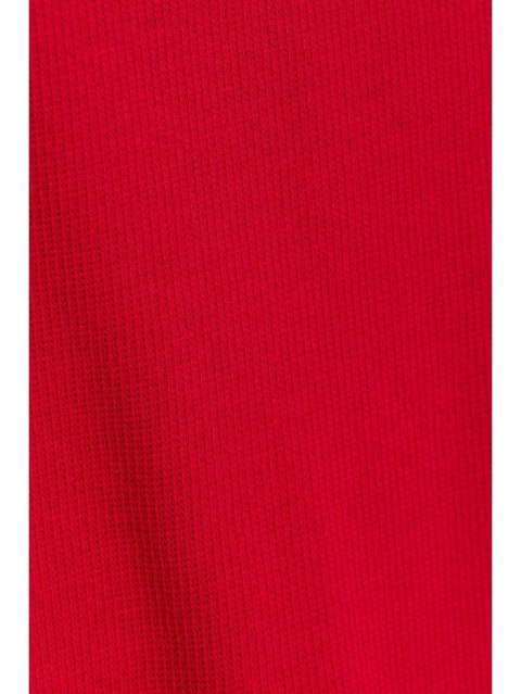 Prążkowana sukienka mini z paskiem