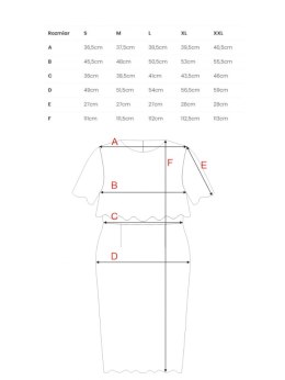 Koronkowa sukienka z podwójną górą