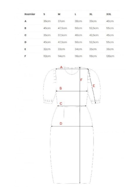 Welurowa sukienka z krótkimi rękawami