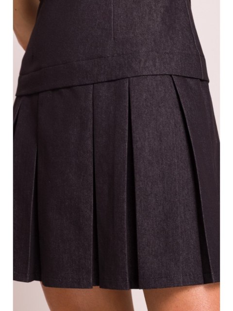 Sukienka z plisowanym dołem