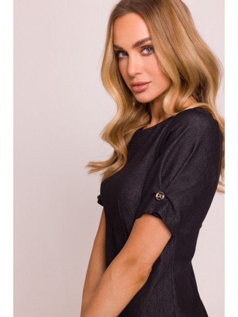 Sukienka z plisowanym dołem