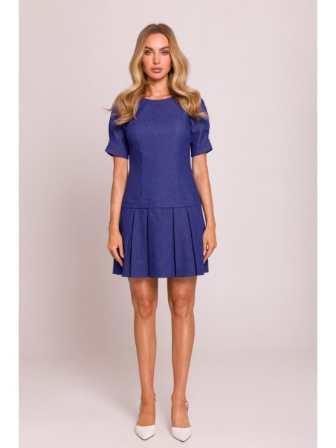 Sukienka z plisowanym dołem