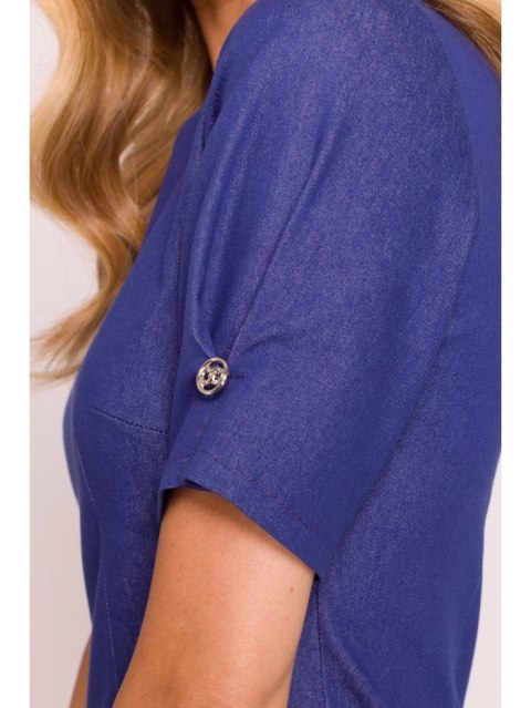 Sukienka z plisowanym dołem