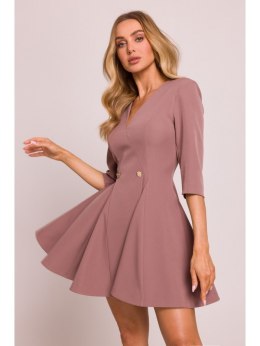 Sukienka mini z klinami