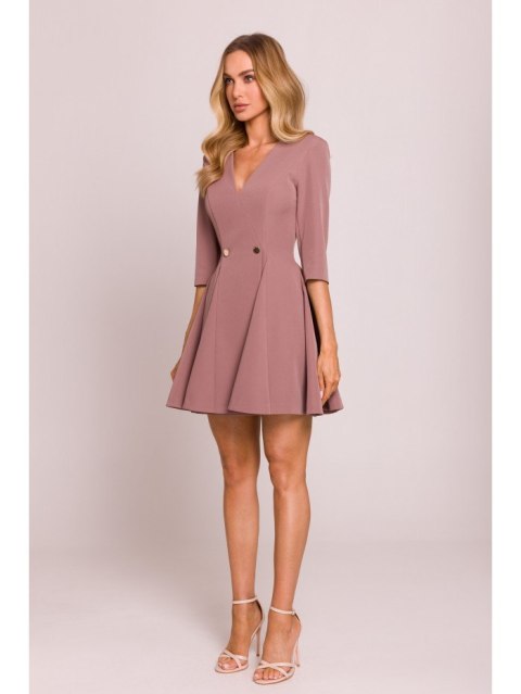 Sukienka mini z klinami