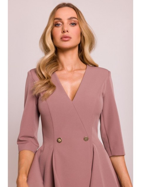 Sukienka mini z klinami