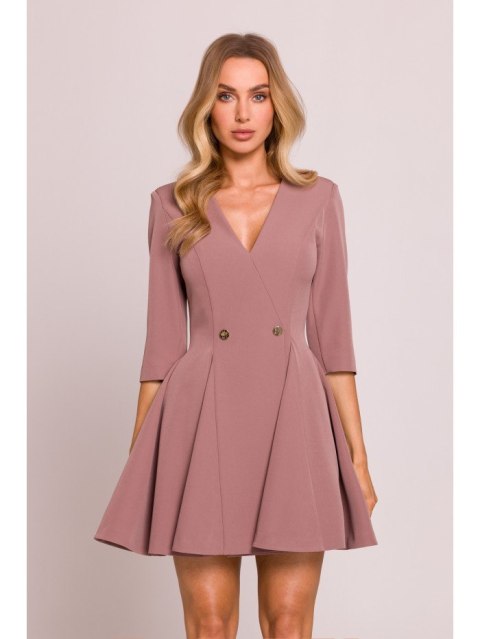 Sukienka mini z klinami