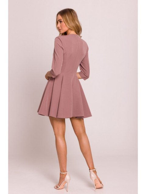 Sukienka mini z klinami