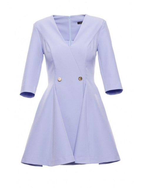 Sukienka mini z klinami