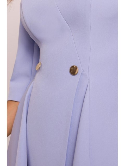 Sukienka mini z klinami