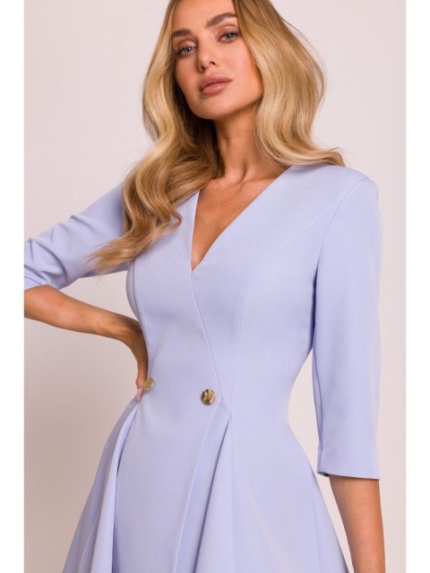 Sukienka mini z klinami