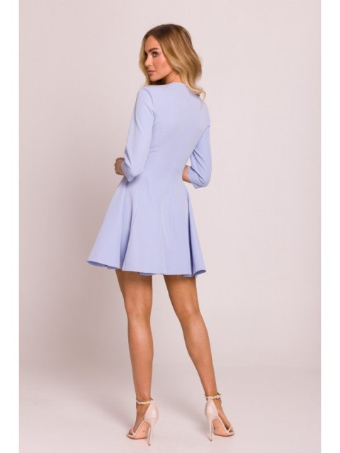 Sukienka mini z klinami