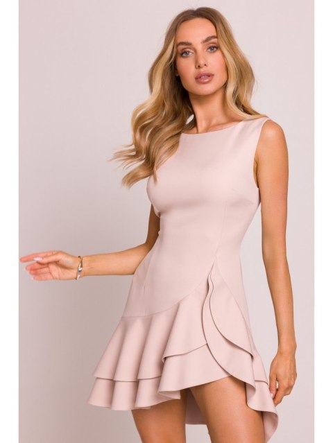 Sukienka z falbanami