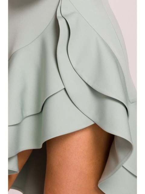 Sukienka z falbanami