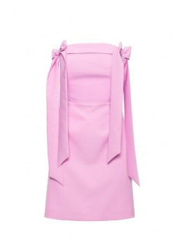 Sukienka gorsetowa z kokardkami