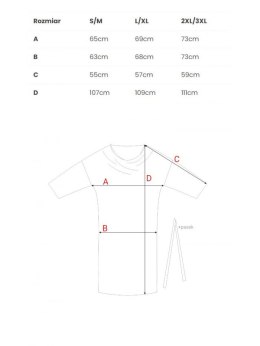 S403 Sukienka oversize z modalu