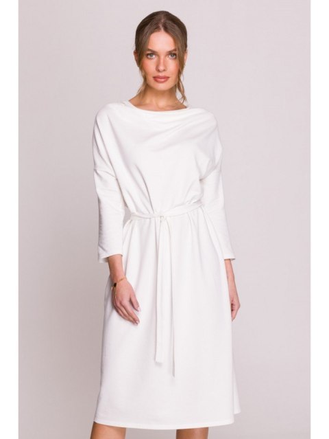 S403 Sukienka oversize z modalu