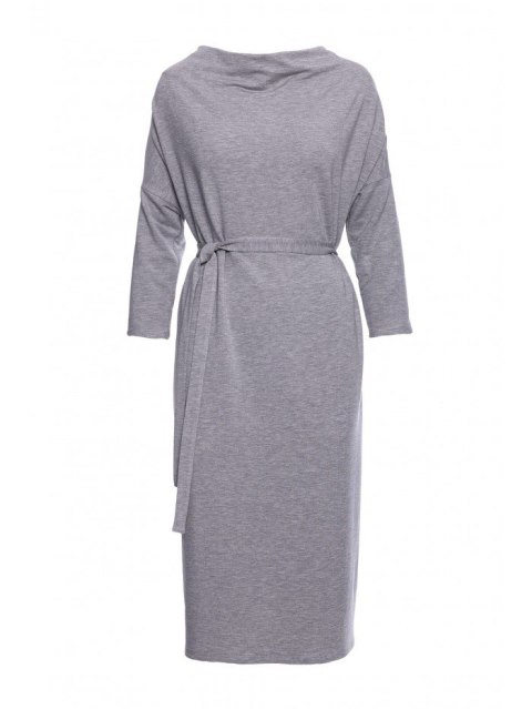 S403 Sukienka oversize z modalu