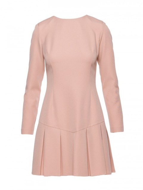 Sukienka z kontrafałdami