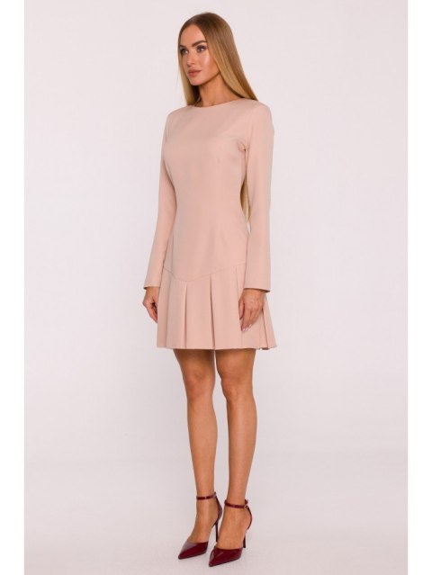 Sukienka z kontrafałdami