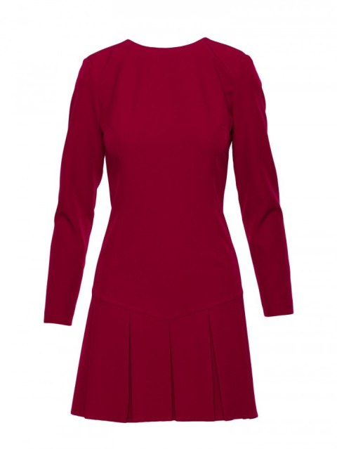 Sukienka z kontrafałdami