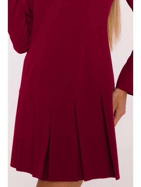 Sukienka z kontrafałdami