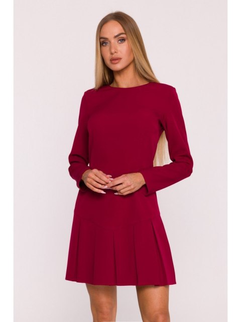 Sukienka z kontrafałdami