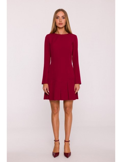 Sukienka z kontrafałdami